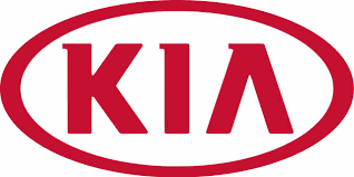 Kia Logo - A red oval with the word 'Kia' inside