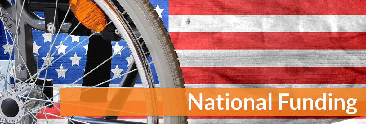 wheelchair van funding page for national or federal funding image