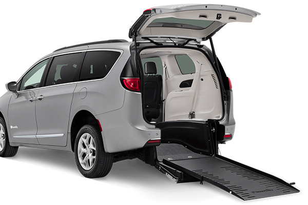 Chrysler Pacifica Wheelchair Van with Rear Entry