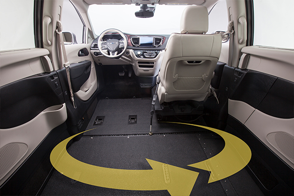 Chrysler Pacifica Wheelchair Van Interior